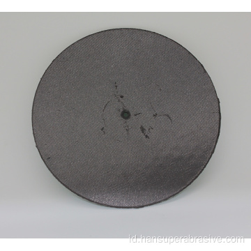 18 inch Berlian Lapidary Kaca Keramik Porselen Pola Titik Magnetik Grinding Disk Lap Datar